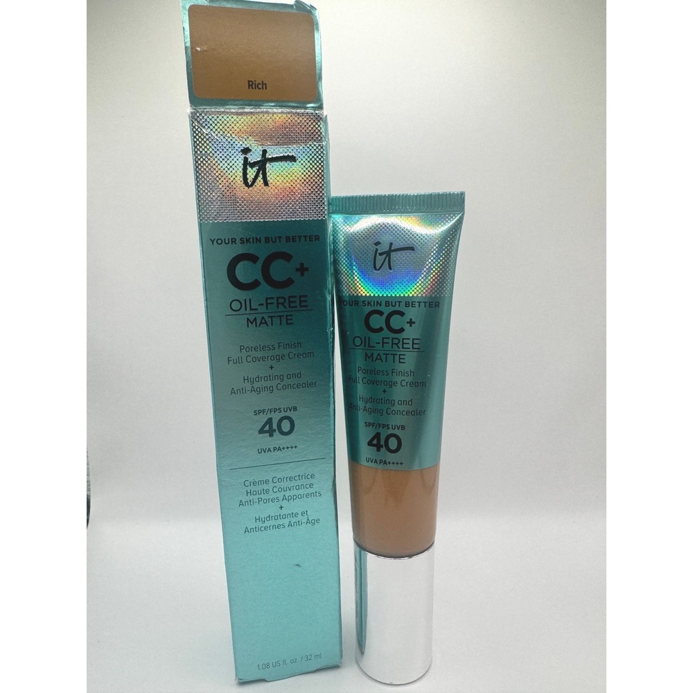 IT Cosmetics Your Skin But Better CC+ Foundation Rich NEW